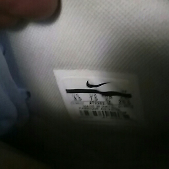 Pair of graffiti Air Force ones hightop with strap - Picture 7 of 8